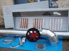 Commercial Kitchen Hood/Canopy + 8ft extraction kit Free Delivery  Inc Vat