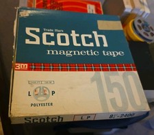 British Ferrograph 8-1/4 Inch 2400 ft 1/4 in Tape