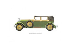 1960s LARGE CLASSIC CAR Print