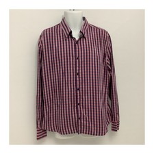 Jeff Banks Checkered Shirt XL