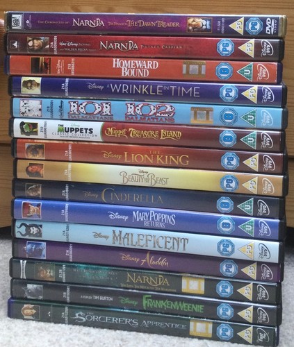 Disney dvd bundle x15 - disney,