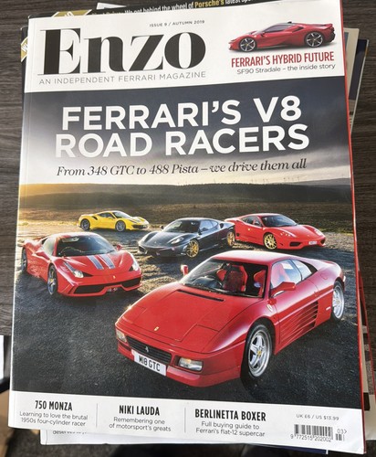 Enzo ferrari car magazine - enzo/ferrari,
