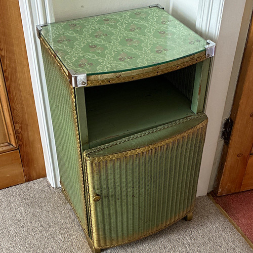 Lloyd loom vintage - loom, painted