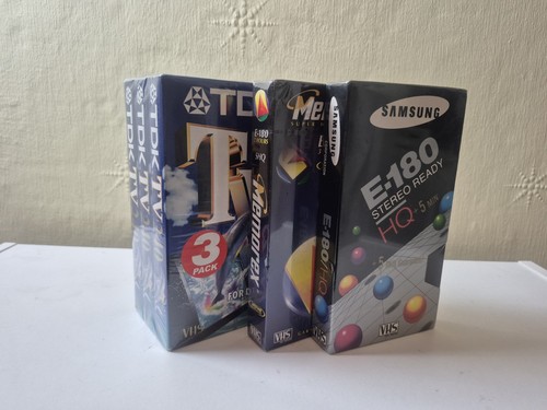 Bundle blank vhs tapes - vhs, 180