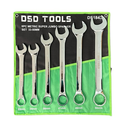 6pc super jumbo - jumbo, combination