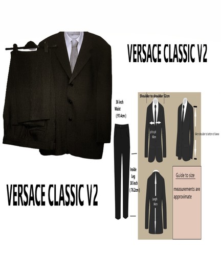 Versace classic black - black, with