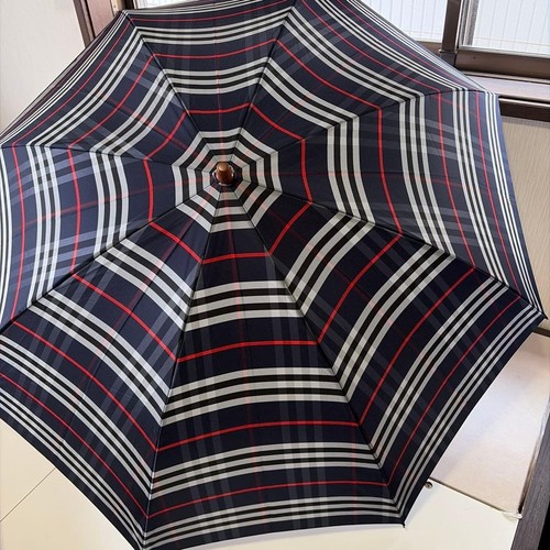 Burberry folding umbrella - folding, navy