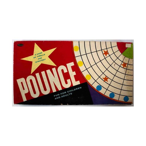 Whitman boardgame pounce 1961 - boardgame, (1961