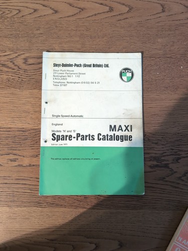 Genuine dealer puch - genuine, maxi