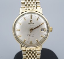 Omega Seamaster De Ville Watch 34mm 14k GF Automatic Vintage W1281