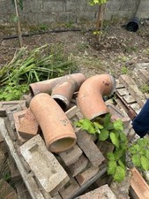 Drain Pipe Fittings - Salt Glazed Terracotta