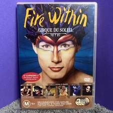 Fire Within - Cirque Du Soleil, DVD Video, Region 4 Import, Australian, Rare