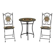 Bistro Set Mosaic Outdoor