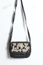 Womens Real Leather Contrast