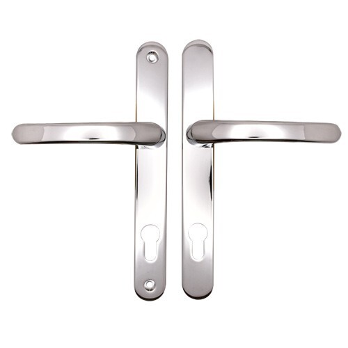 Upvc door handle - upvc, glazed