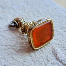 Antique Victorian Glass Wax