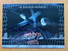 SIGNED TOM FELTON HARRY POTTER