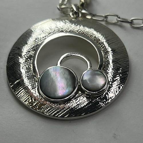 Mother pearl silver tone - pearl,