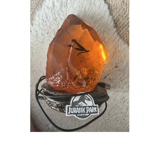 Jurassic park amber mosquito - amber,