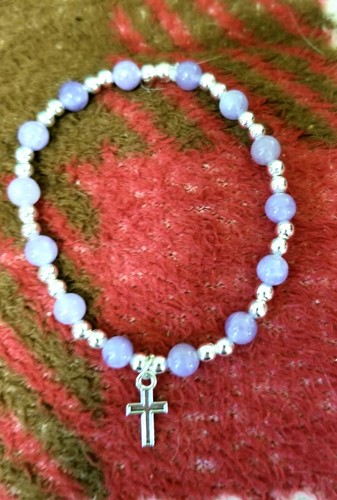 Lavender tanzanite 6mm - lavender,