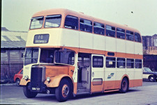 35mm BUS SLIDE  SELNEC SBN 757 LEYLAND PD3-4 /EAST LANCS (new to BOLTON)