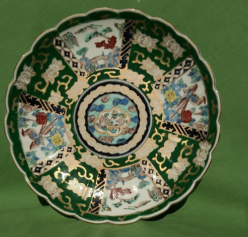 Green and gold - and, imari