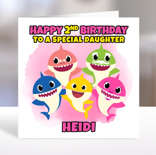 Baby shark personalised - baby,