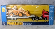 Maisto Tesco Powerline Series Lorry Trailer Digger Boxed