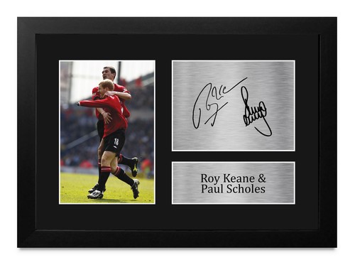 Roy keane paul scholes signed - paul,