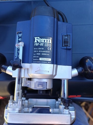 Ferm fbf plunge - fbf-8e, router