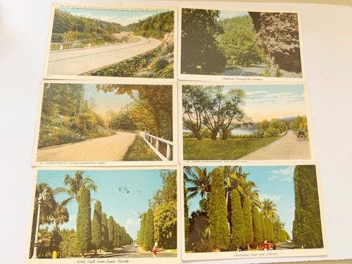Lot vintage postcards - lot, of