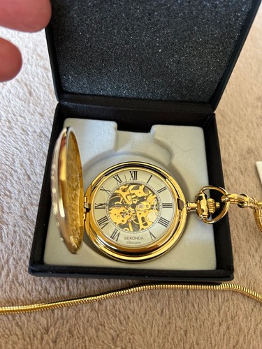 Sekonda pocket watch with