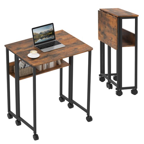Mobile foldable computer desk - foldable,