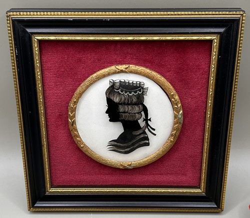 Vintage reverse painted - vintage,
