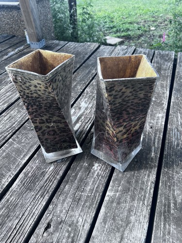 Two large cheetah print floor - large,