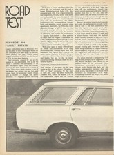 PEUGEOT 504 FAMILY ESTATE