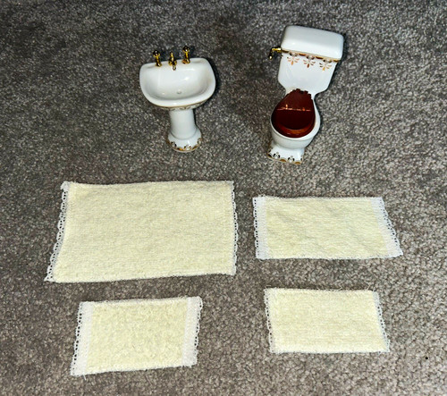 Dolls house furniture - dolls,