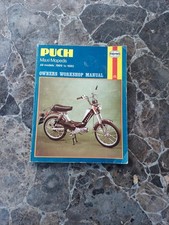 PUCH Maxi Mopeds All models 1969 - 1980 Owners Workshop Manual Haynes Book