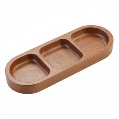 Compartmentalized dipping bowl - compartmentalized,