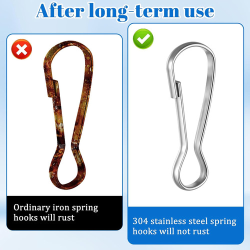 100 pcs stainless steel spring - pcs,