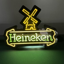 Vintage Heineken Windmill Neon