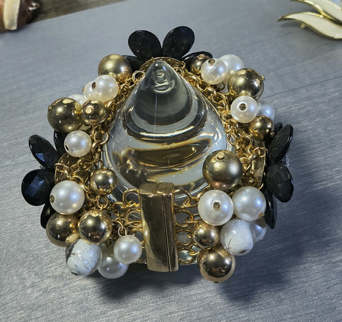 Vintage cha gold white - cha,