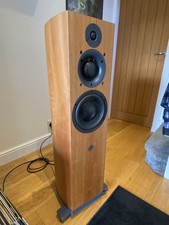 ATC SCM40A Active Floorstanding Speakers 2022 Cherry Finish