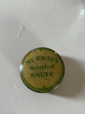 Vintage Murray’s Snuff Tin Contains Little Handmade Aeroplane