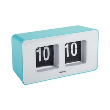 Karlsson Funky Flip Clock Rectangular Retro Mantel Wall Flip Clock 