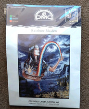 NATIVE AMERICAN RAINBOW MAIDEN CROSS STITCH KIT by DMC