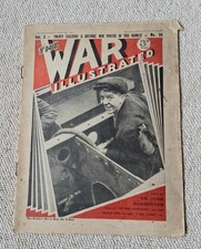 WAR ILLUSTRATED Vintage Magazine Vol. 2 No. 30 March 29th 1940 *GOOD CONDITION *