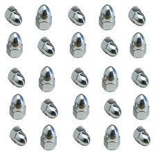 High crown chrome plated - m6,