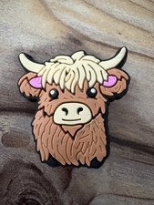 Highland Cow Croc Style Shoe
