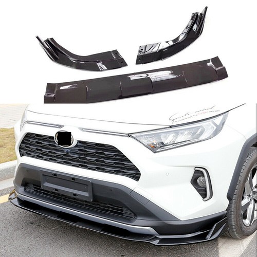 Black car front - front, spoiler